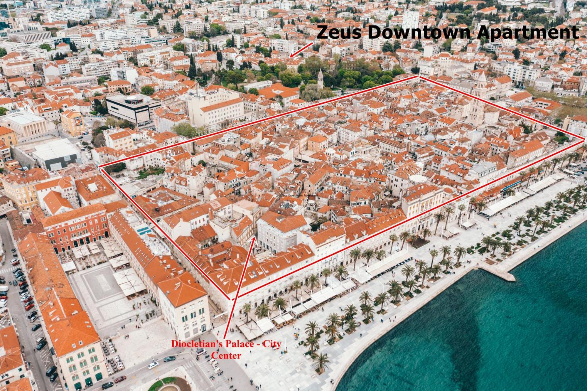 Leilighet Zeus Downtown Split